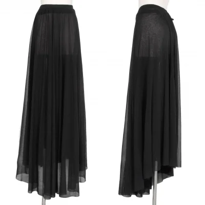 ジャンポールゴルチエ ソレイユJean Paul GAULTIER SOLEIL パワーネットレイヤードロングスカート
