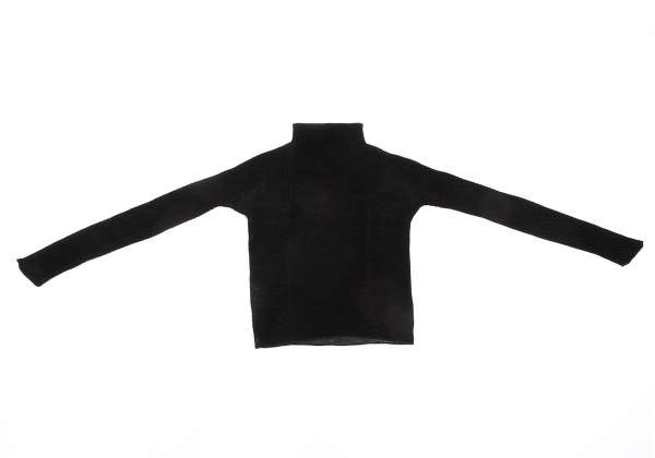 新素材新作 SALE】イッセイミヤケISSEY MIYAKE ボックスプリーツシースルー トップス