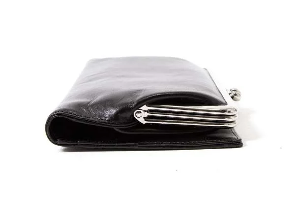 Y's ワイズ レザー 長財布 ブラック Y's - 美品 ワイズ Y's Yohji Yamamoto 財布 ロングウォレット