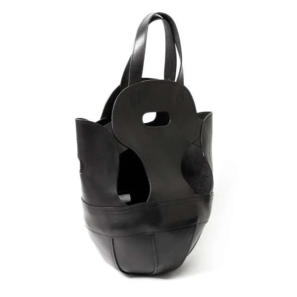 コムデギャルソンCOMME des GARCONS 路面店限定ヴァンソンレザー変形バッグ