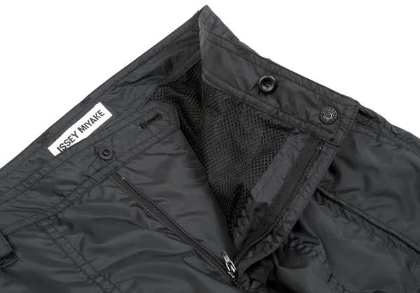 ISSEY MIYAKE Nylon switching zip design pants K-33654_004