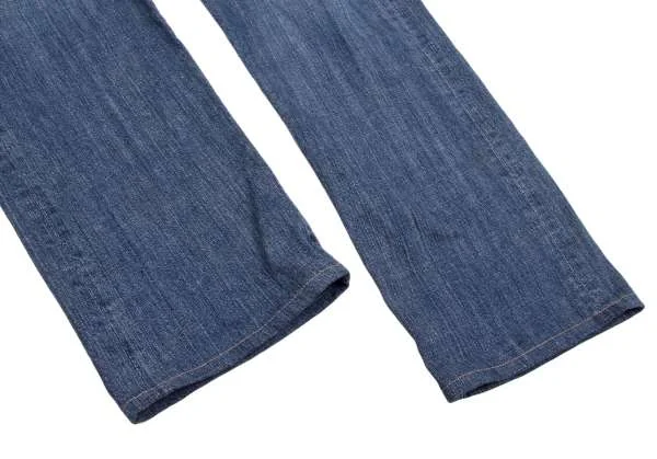 パパスPapas ストレートデニムパンツ ブルー38 (K-33803) | DCブランド