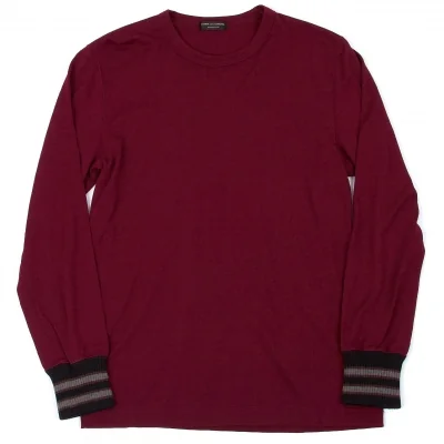 コムデギャルソン オムプリュスCOMME des GARCONS HOMME PLUS 袖リブデザインカットソー