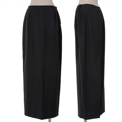 【最終値下げ】ジャンポールゴルチエ クラシックJean Paul GAULTIER ボタンスリットスカート 黒