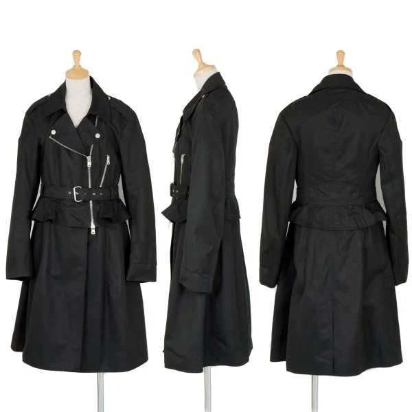 マックキュー アレキサンダーマックイーンMcQ Alexander McQUEEN ライダース合体デザインコート