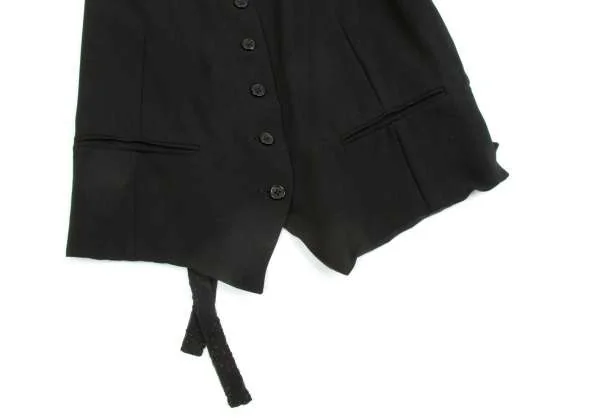 アンドゥムルメステールANN DEMEULEMEESTER シルクレース刺繍切替