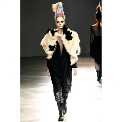 【SALE】ヨウジヤマモト ファムYohji Yamamoto FEMME 花フェルトコサージュ