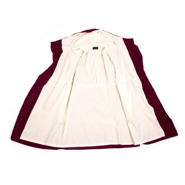 COMME des GARCONS Velor button less Hoodie coat K-34084_011