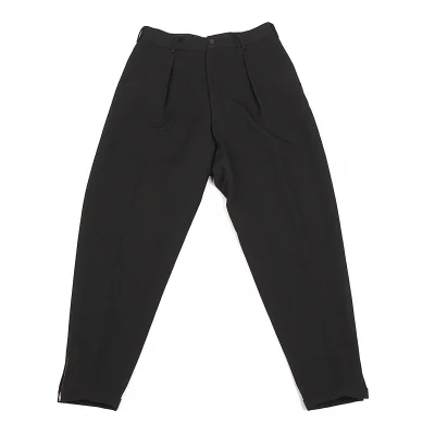 コムデギャルソン オムプリュスCOMME des GARCONS HOMME PLUS 裾ジップウールタックパンツ