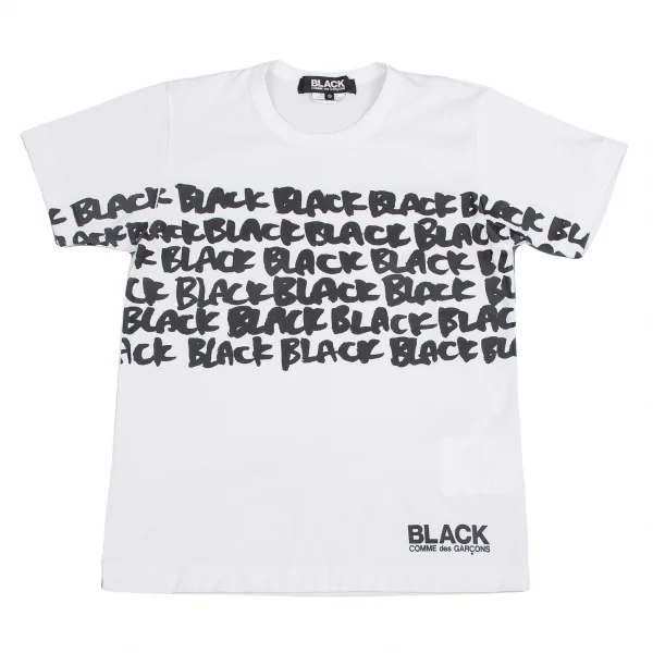 【SALE】ブラック コムデギャルソンBLACK COMME des GARCONS ポリプリント半袖カットソー