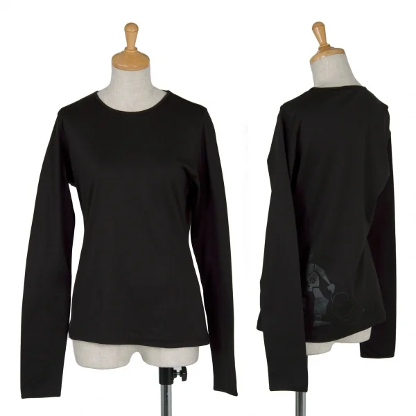 【SALE】ワイスリーY-3 ロボプリント長袖カットソー