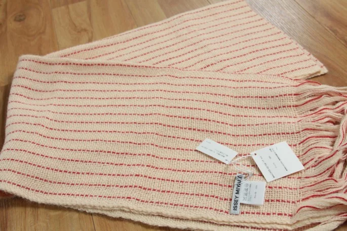 Brand new ! ISSEY MIYAKE Alpaca scarf(K-2696) K-2696_003