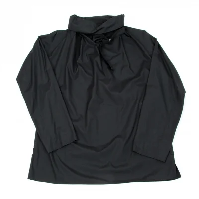 ヨウジヤマモトプールオムYohji Yamamoto POUR HOMME タートルネックベルトコットンプルオーバー