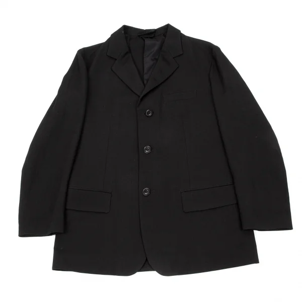 ヨウジヤマモト プールオムYohji Yamamoto POUR HOMME バック切替ウールギャバジャケット