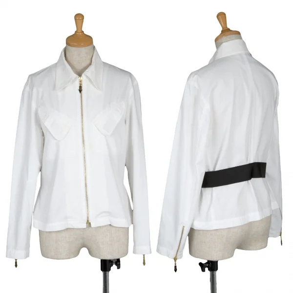 (SALE) Jean-Paul GAULTIER Shirt Jacket White 40 K-35520_001