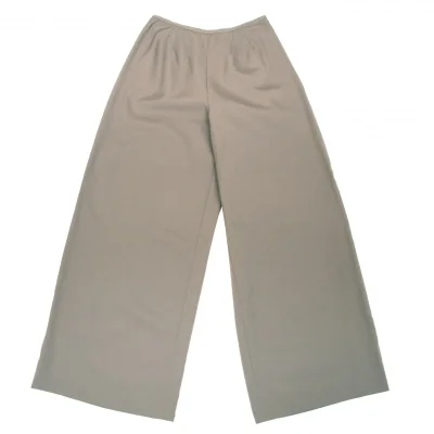 【SALE】ジャンポールゴルチエ クラシックJean Paul GAULTIER CLASSIQUE ダーツデザインワイドパンツ モカベージュ