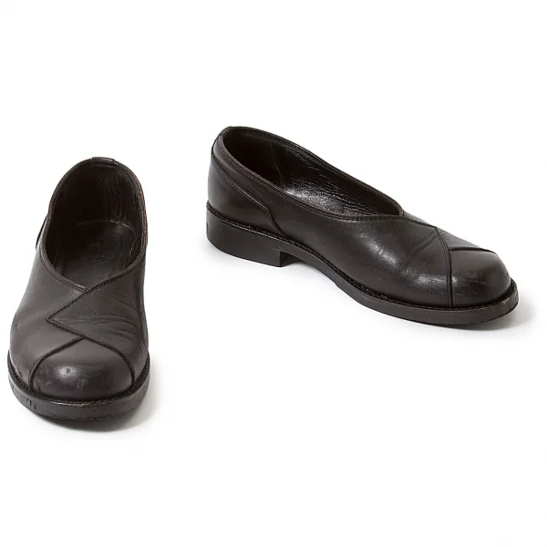 Y's Leather Slip-on Shoes Black 24.5(US7) K-35581_001