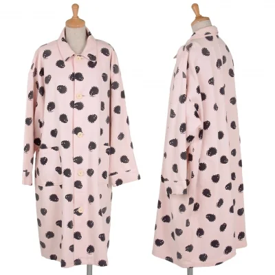 ヒステリックグラマーHYSTERIC GLAMOUR ボーイ総柄プリントコットンコート