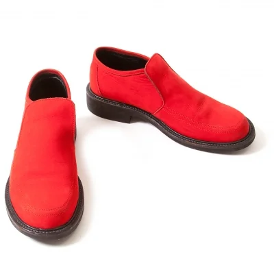 ワイズY's ヌバックレザースリッポン