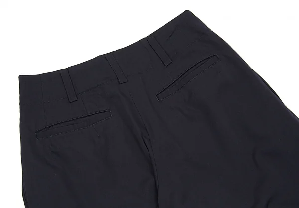 Y's 2Tuck wool gabardine pants K-36689_010