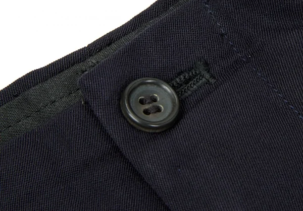 Y's 2Tuck wool gabardine pants K-36689_003