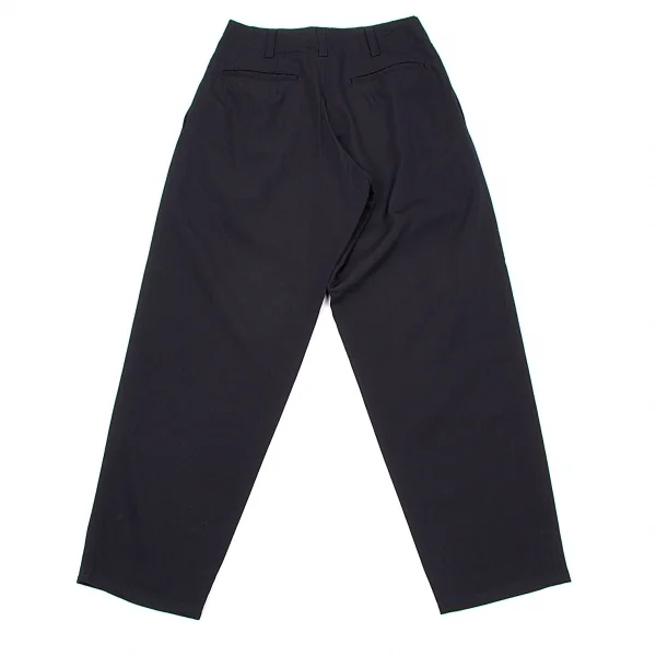 Y's 2Tuck wool gabardine pants K-36689_009