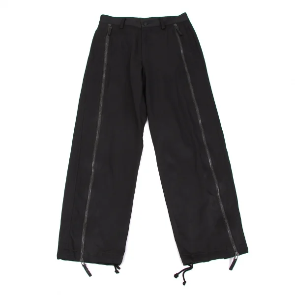 【SALE】イッセイミヤケ メンISSEY MIYAKE MEN ジップデザイン裾絞りパンツ