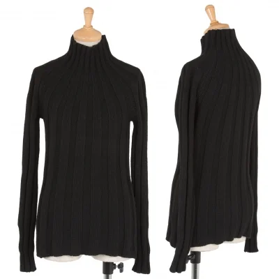 ヨウジヤマモト ファムYohji Yamamoto FEMMEハイネックリブニット