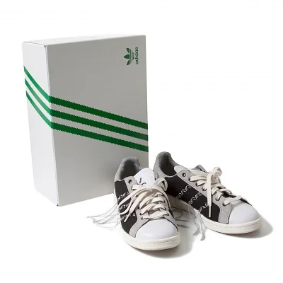 ワイズ×アディダスY's×adidas ステッチデザインスタンスミス