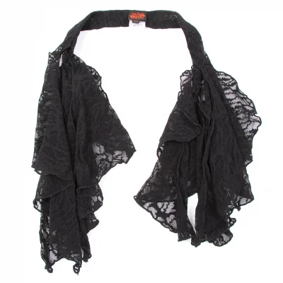 ジャンポールゴルチエJean Paul GAULTIER レースリボンストール
