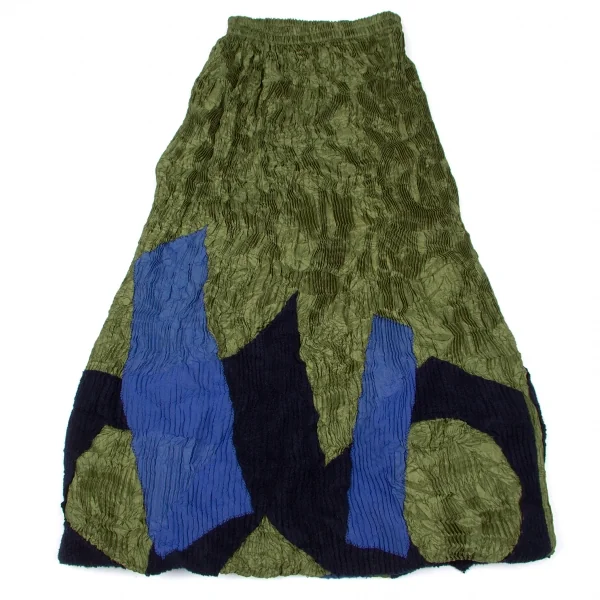PLEATS PLEASE　スカート 　パッチワーク PLEATS PLEASE ISSEY MIYAKE – isseymiyake.com スカート