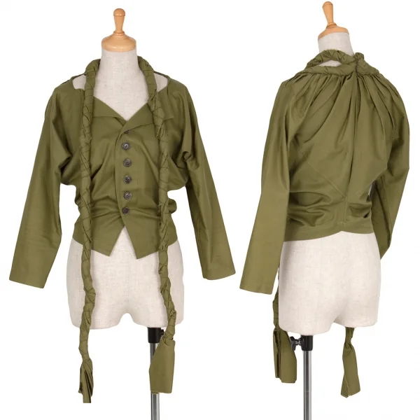 【SALE】ジュンヤワタナベ コムデギャルソンJUNYA WATANABE COMME des GARCONS コットンロープデザインジャケット