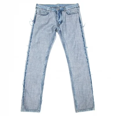 マルタンマルジェラMaison Martin Margiela with H&M 裏返しデザインデニムパンツ