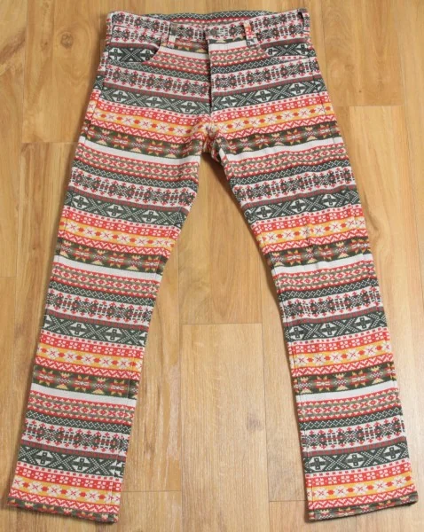 talk&bringman Fair Isle sweat pants(P-145)   P-145_001