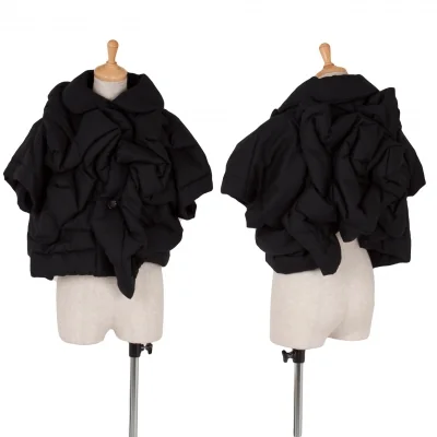 コムデギャルソンCOMME des GARCONS 中綿シャーリングボレロジャケット