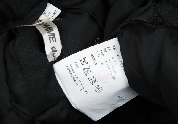 COMME des GARCONS Batting Shirring Short Pants K-38237_012