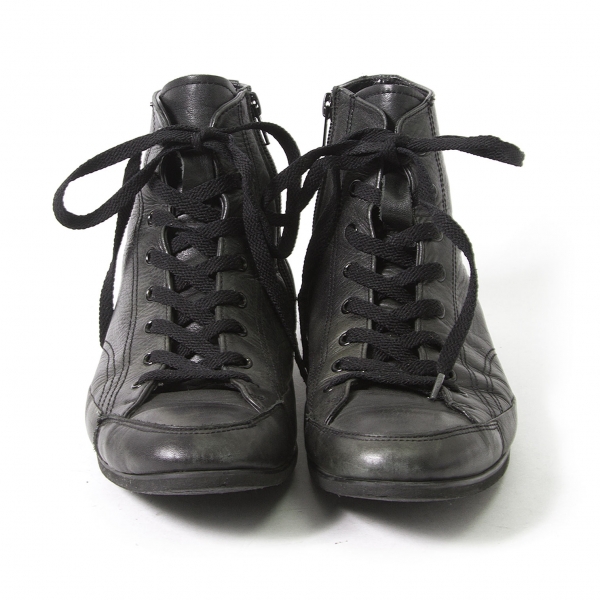 YOHJI YAMAMOTO(ヨウジヤマモト) / ハイカットスニーカー/24.5cm