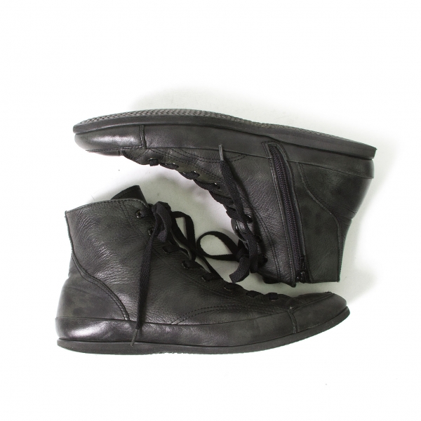 ヨウジヤマモト ファムYohji Yamamoto FEMME サイドジップレザー