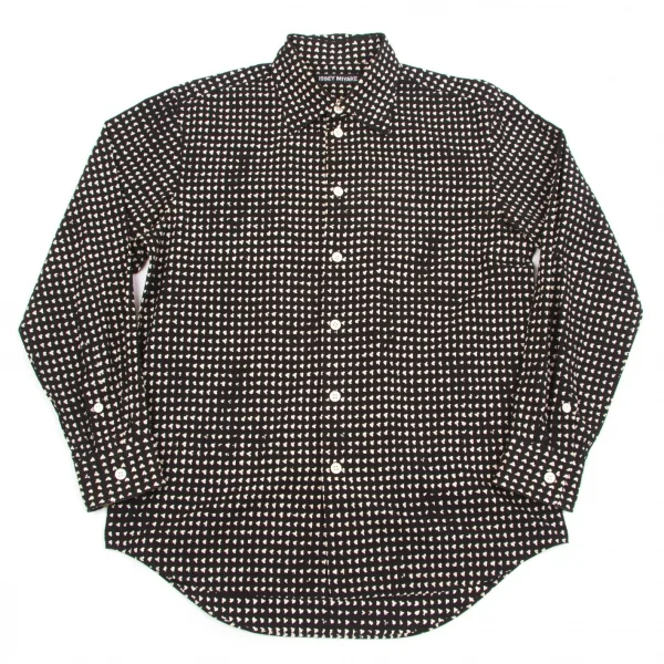 【SALE】イッセイミヤケ メンISSEY MIYAKE MEN 変形ドットプリントシャツ