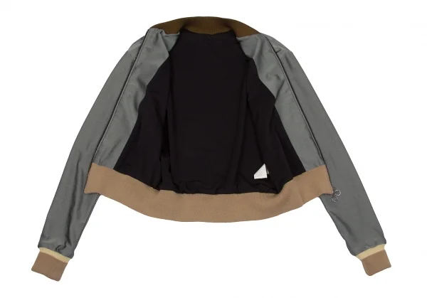 Yohji Yamamoto FEMME Kint Switching Blouson K-38328_010