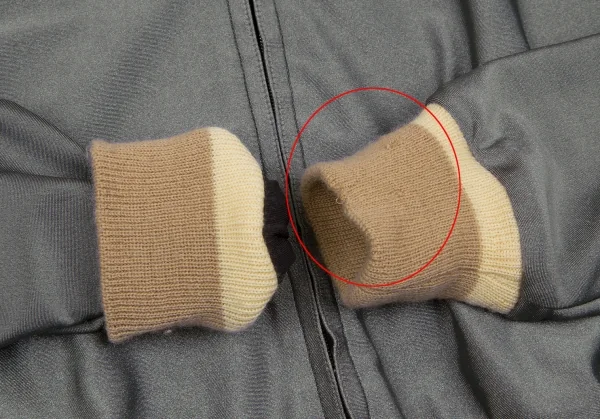 Yohji Yamamoto FEMME Kint Switching Blouson K-38328_008