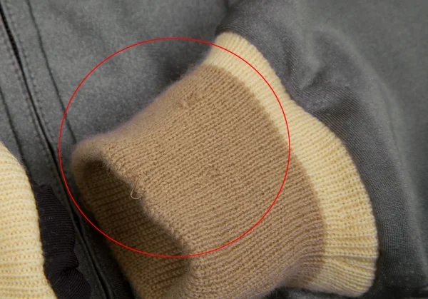 Yohji Yamamoto FEMME Kint Switching Blouson K-38328_009