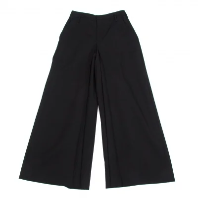 ジャンポールゴルチエ オムJean Paul GAULTIER HOMME ウールギャバ内タックワイドパンツ