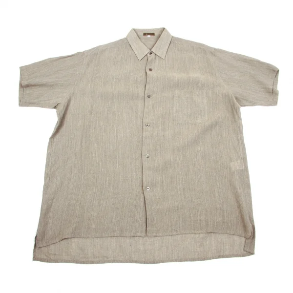 ワイズフォーメンY's for men レーヨンリネン半袖シャツ