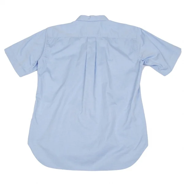 COMME des GARÇONS 半袖シャツ S 薄いブルー コムデギャルソン オムドゥCOMME des GARCONS HOMME DEUX コットン