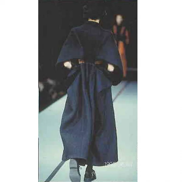 【SALE】ヨウジヤマモト ファムYohji Yamamoto FEMME タックデザイン裏メッシュ使いコート