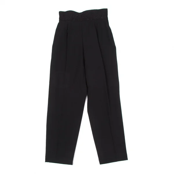 【SALE】トリコ コムデギャルソンtricot COMME des GARCONSウエストジャガードウールパンツ