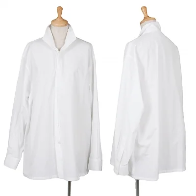 ワイズY's コットンハイネック比翼長袖シャツ