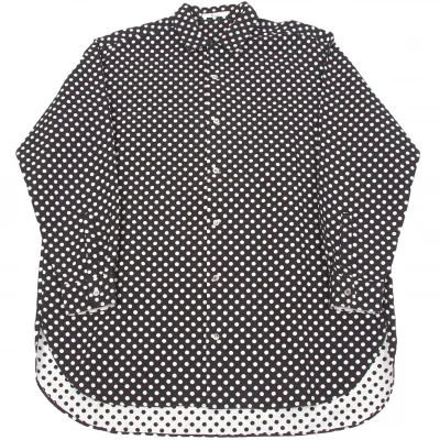 ワイズフォーメンY's for men コットンドット織りオープンカラーシャツ