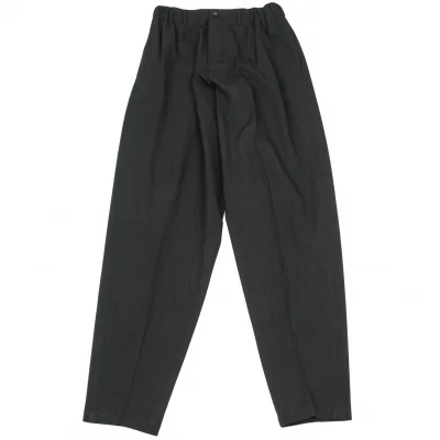 ワイズフォーメンY's for men ウールウエストゴムテーパードパンツ